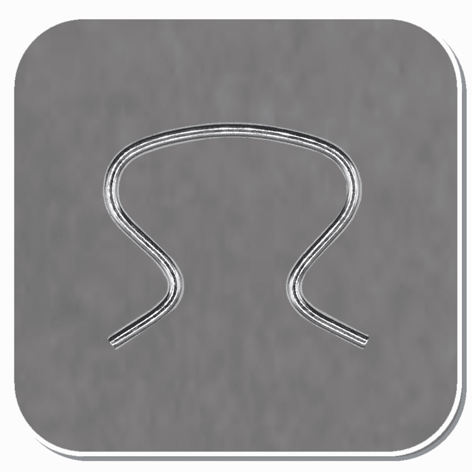 AUV-2288 DR & WIND CRANK HAND RET CLIP