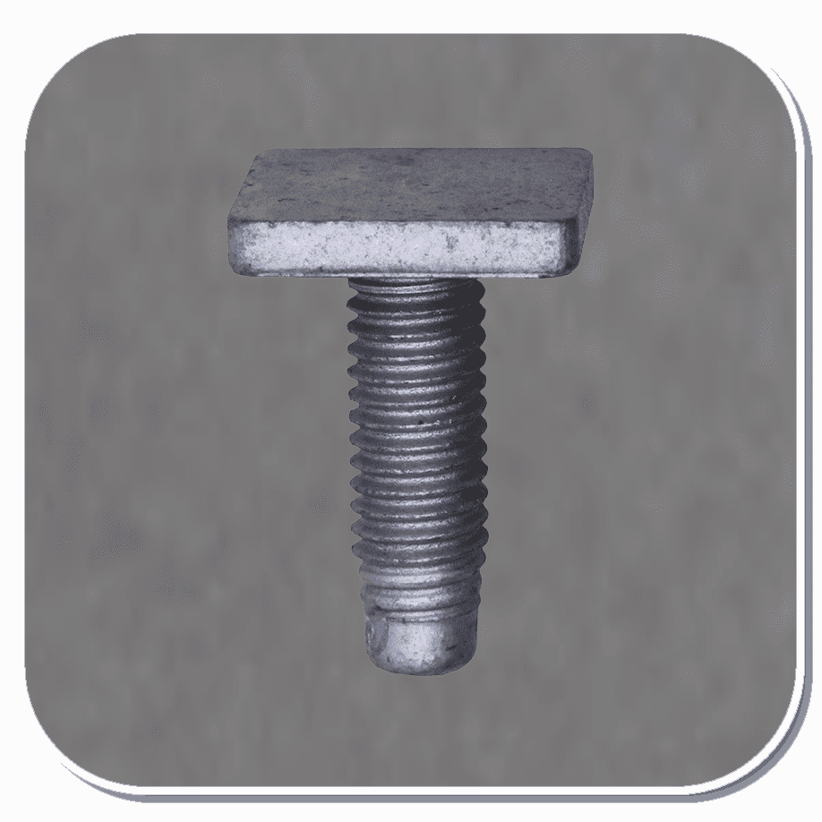 AUV-25439 Zinc Bumper & Grill Square Stud Retainer Bx of 25