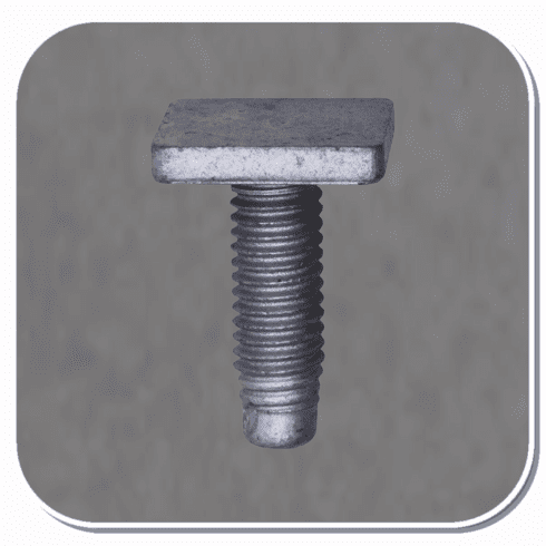 AUV-25439 Zinc Bumper & Grill Square Stud Retainer Bx of 25