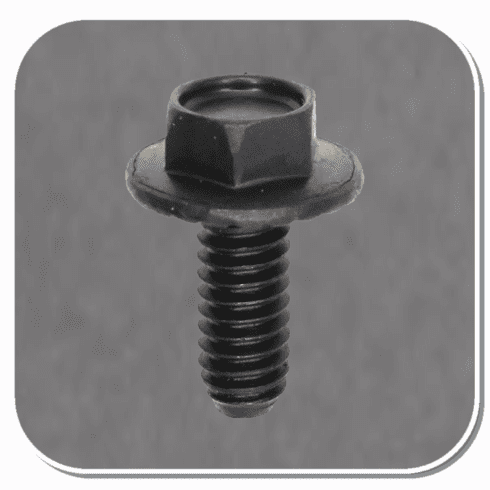 AUV-2753 Black Phosphate Washer Head Spin Lock Bolt 1/4-20 x 5/8" Bx of 100