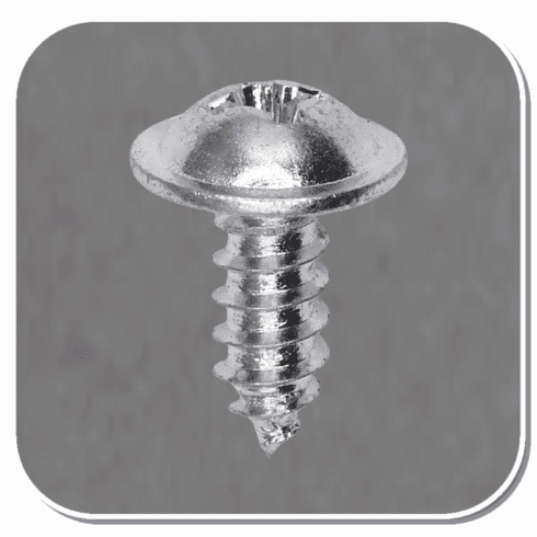 AUV-2805 Zinc Phillips washer Head Tapping Screw #8 x 7/16" Bx of 100