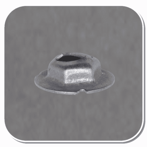 AUV-2896 Thread Cutting Nut for 3/16" Stud Bx of 100