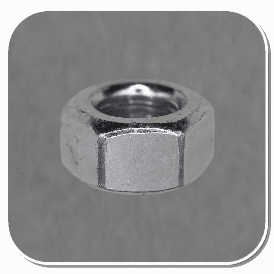 AUV-3547 Zinc Finish Hext Nut 7/16 - 14 Box of 100