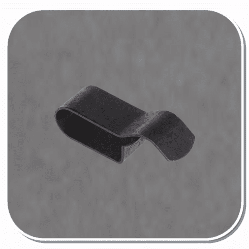 AUV-3758 Black Wire Loom clip for 3/8" Dia. Looms Bx of 100