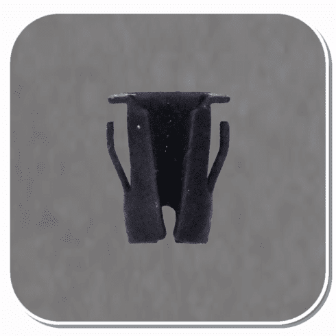 AUV-3777 Posphate Tubular Nut for 1/8" Stud Bx of 100