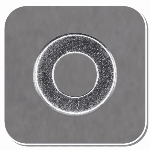 AUV-3990 SAE Zinc Flat Washer 1/2" Bolt Size 17/32" I.D. 1-1/16" O.D. Bx of 100