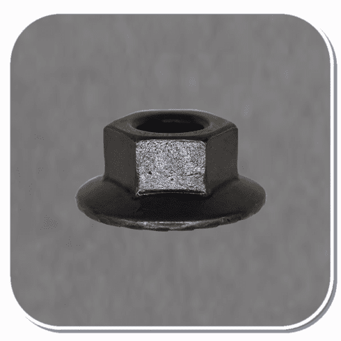 AUV-5167 Black Phosphate Spin Lock Nut with Serrations 5/16-18 Bx of 100