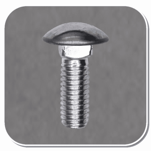 AUV-5242 Stainless Steel Round Cap Head Bumper Bolt 7/16"-14 x 1-1/4 Bx of 25