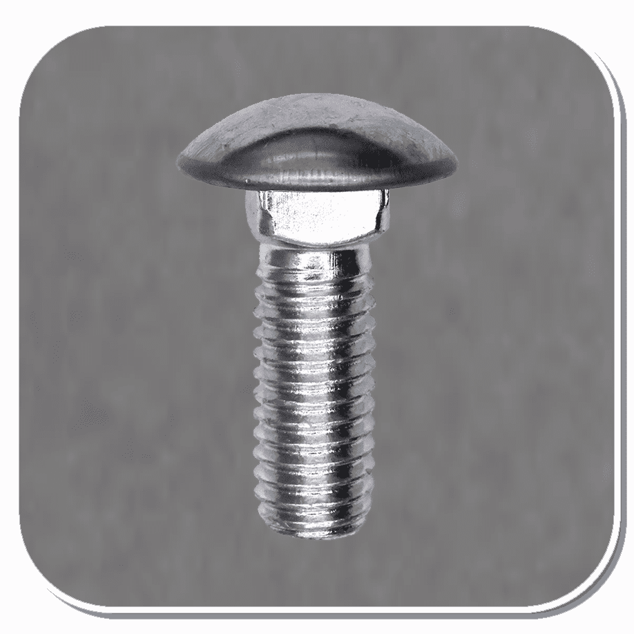 AUV-5242 Stainless Steel Round Cap Head Bumper Bolt 7/16"-14 x 1-1/4 Bx of 25
