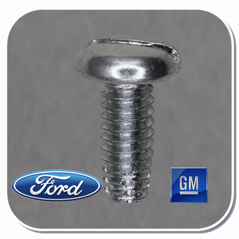 AUV-5307 Zinc Slotted Pan Head Type "F" Thread Screw 1/4-20 x 5/8 Bx of 100