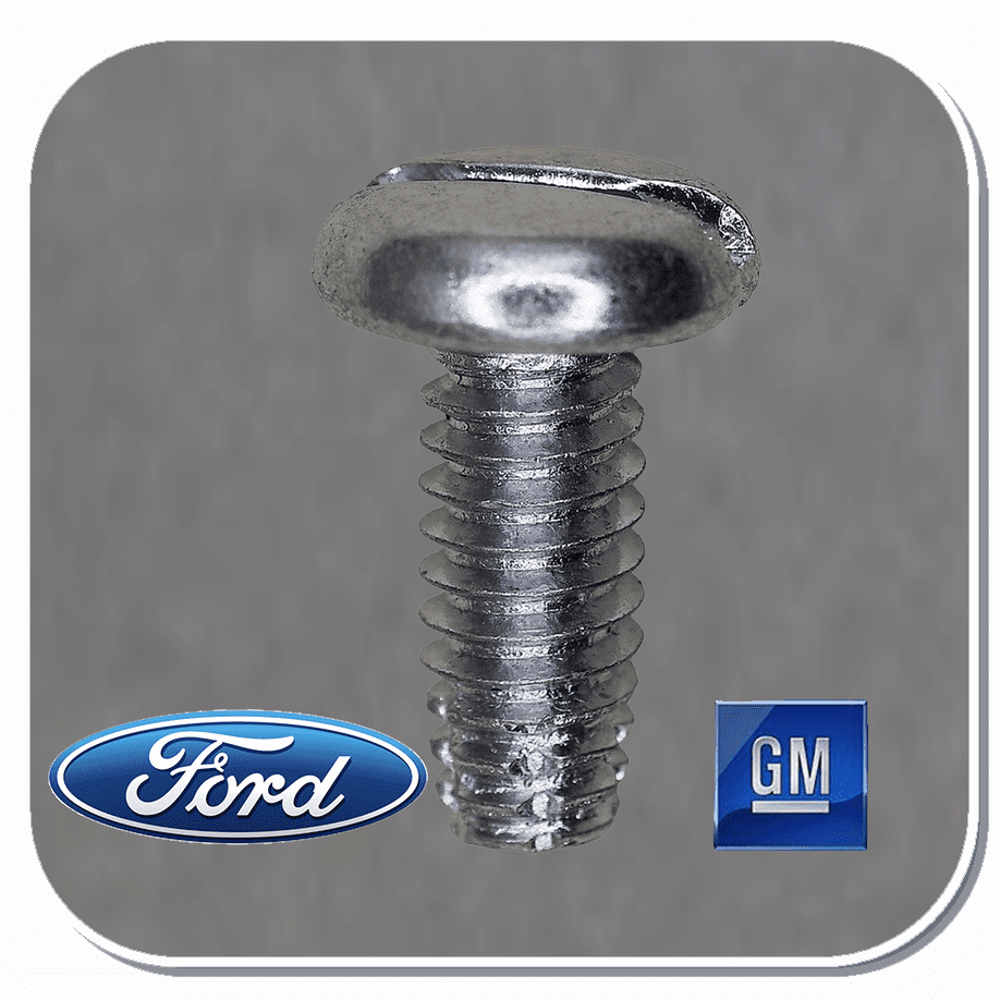 AUV-5307 Zinc Slotted Pan Head Type "F" Thread Screw 1/4-20 x 5/8 Bx of 100