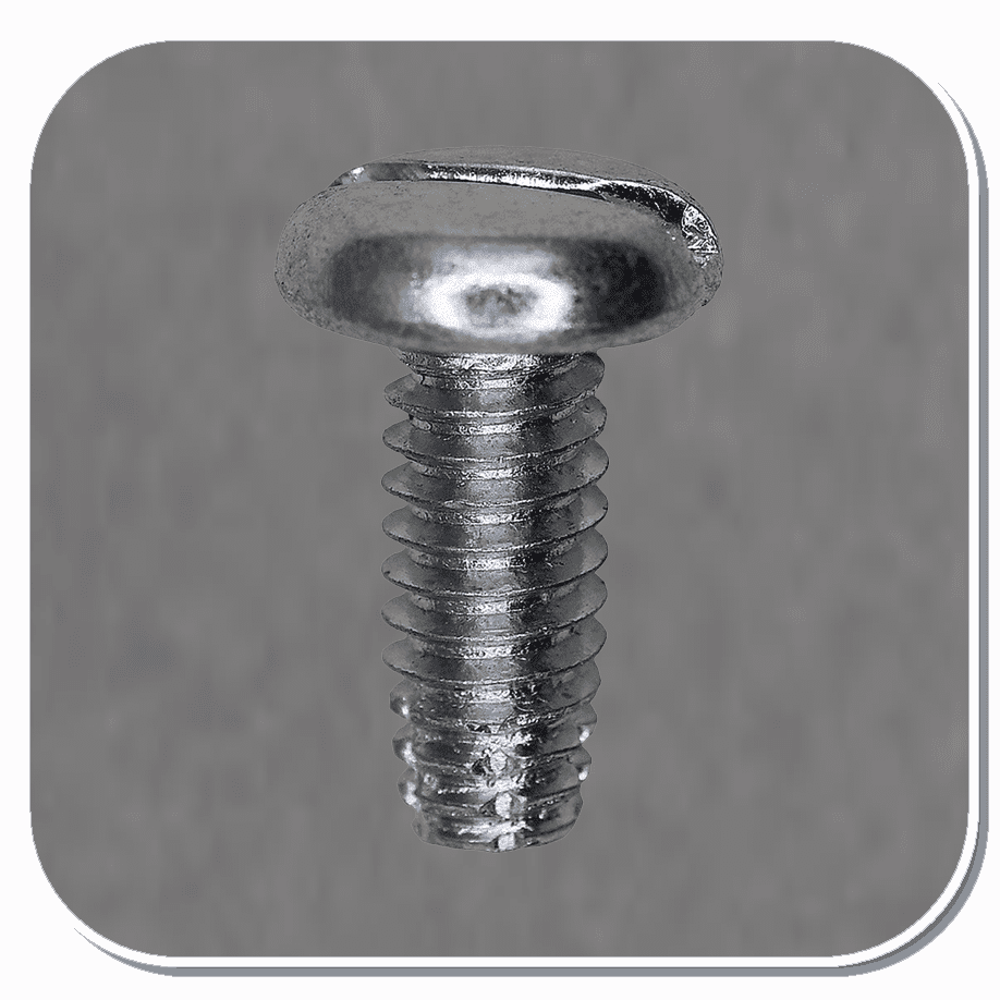 AUV-5307 Zinc Slotted Pan Head Type "F" Thread Screw 1/4-20 x 5/8 Bx of 100