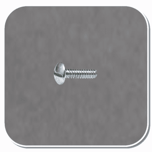 AUV-5910 Slotted Truss Head License Plate Screw Bx of 100
