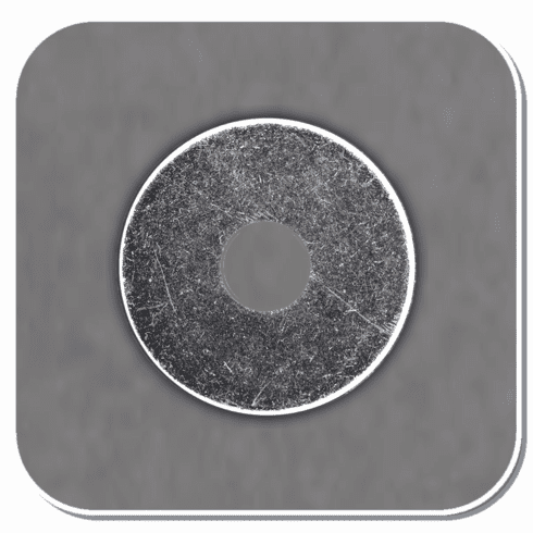 AUV-768 Zinc 1-1/4 x 5/16 Fender Washer Bx of 100