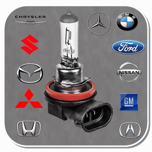 AUV-BH11 Hugh Performance Hologen Bulb H11 Bx of 1