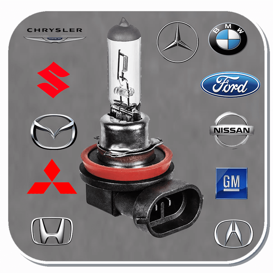 AUV-BH11 Hugh Performance Hologen Bulb H11 Bx of 1