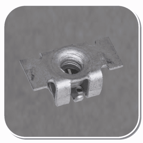 AUV-CL30183 Metal Push-In Nut Bx of 25