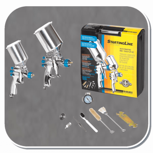 DEV-802342 DEVILBISS 2 Gun Starting Line Auto Painting & Touch Up System