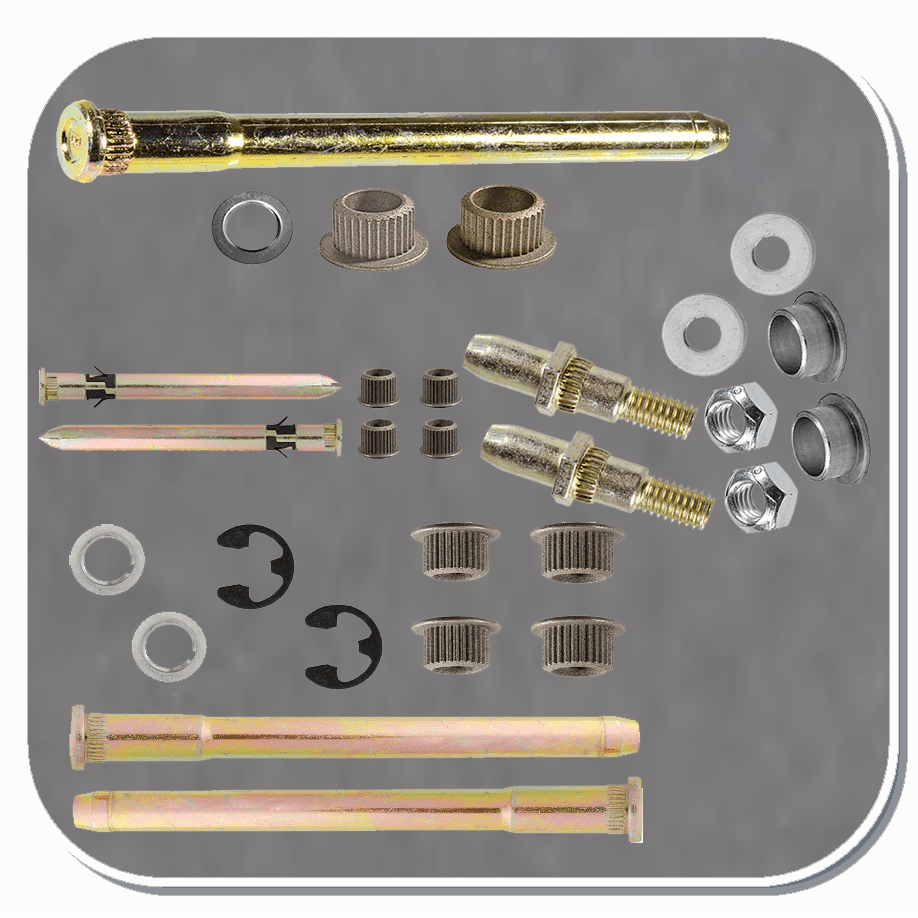 Door Hinge Pins, Bushings & Clips 