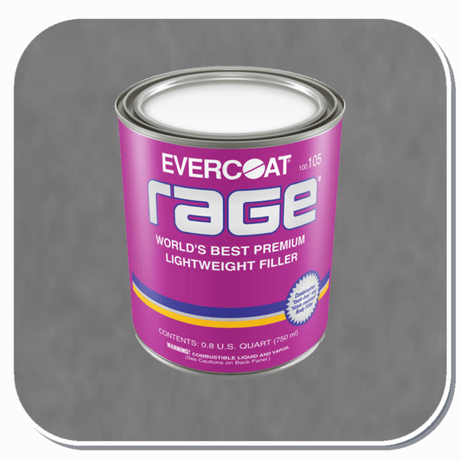 FBE-105 Evercoat Rage Body Filler Quart