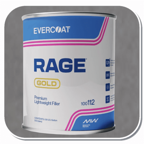 FBE-112 Evercoat Rage Gold Premium Body Filler Gallon