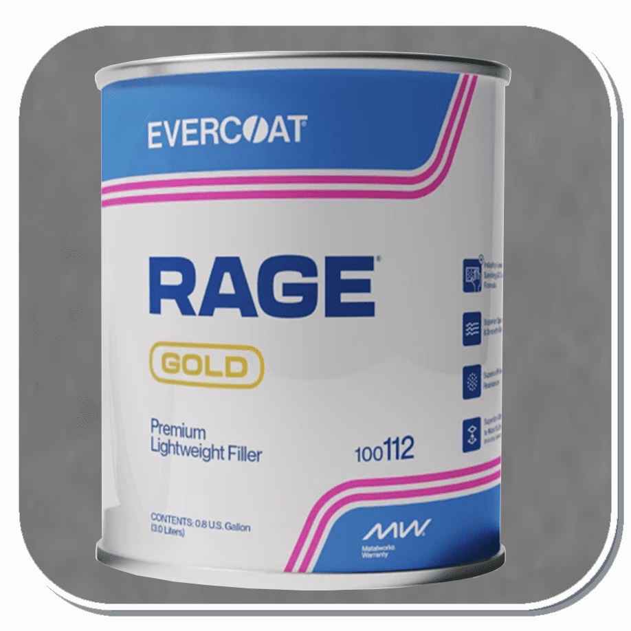 FBE-112 Evercoat Rage Gold Premium Body Filler Gallon