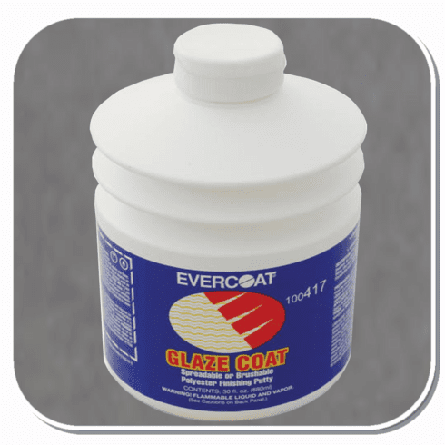 FBE-417 Evercoat Glaze Coat Finishing Putty 30oz w/ Hardner