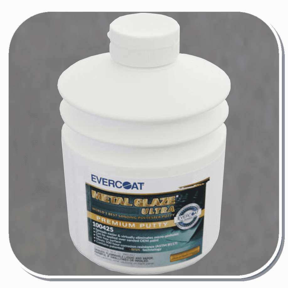 FBE-425 Evercoat Metal Glaze Ultra PremiumPutty 30oz w/Hardener