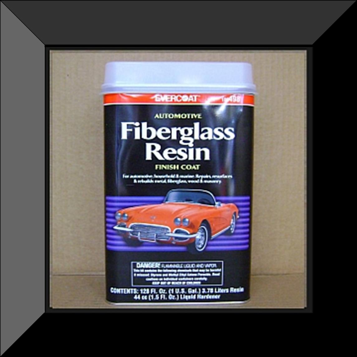 FBE498 FIBERGLASS EVERCOAT POLYESTER FIBERGLASS RESIN 1gal