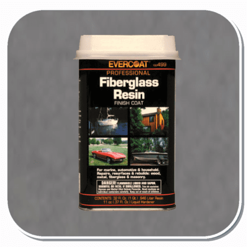 FBE-499 Evercoat Automotive Fiberglass Resin Quart