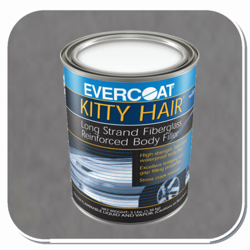 FBE-868 Evercoat Kitty Hair Fiber Reinforced Body Filler Quart
