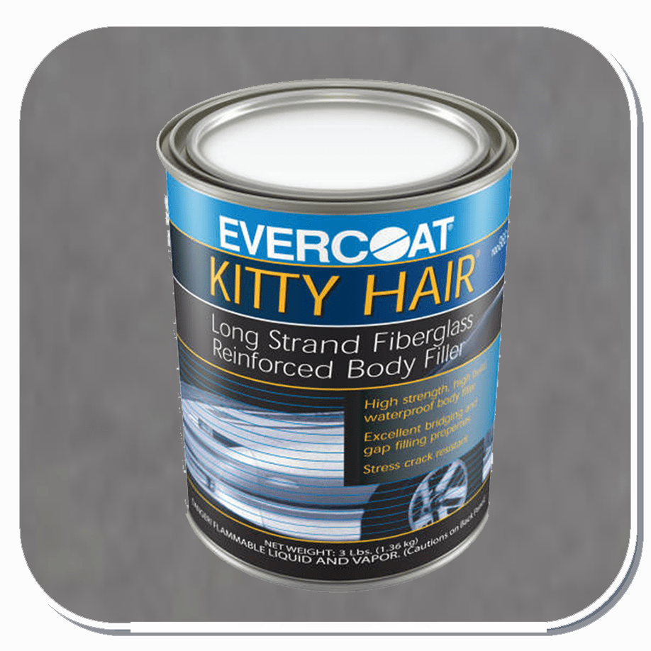 FBE-868 Evercoat Kitty Hair Fiber Reinforced Body Filler Quart