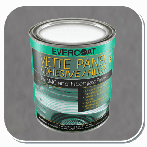 FBE-870 Evercoat Vette Panel Adhesive Filler Quart