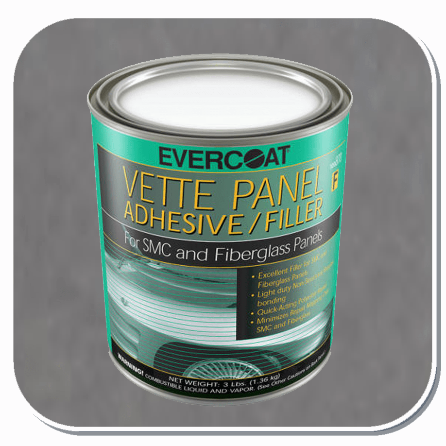 FBE-870 Evercoat Vette Panel Adhesive Filler Quart