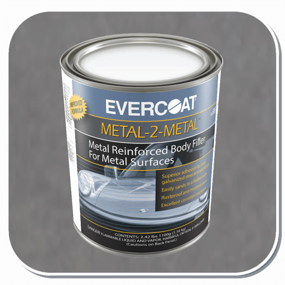 FBE-889 Evercoat Metal-2-Metal  Aluminum Filled Body Filler Quart