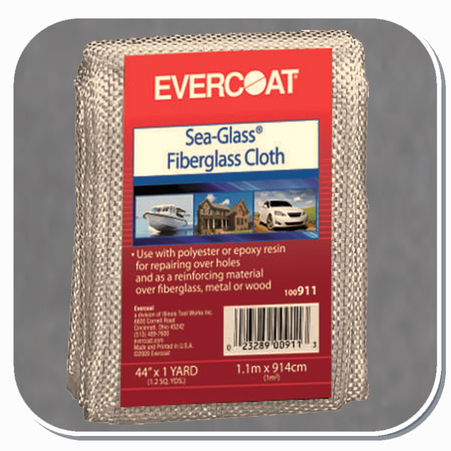 FBE-911 Evercoat Fiberglass Cloth 44" x 1 yd (1.22 sq. yd.)