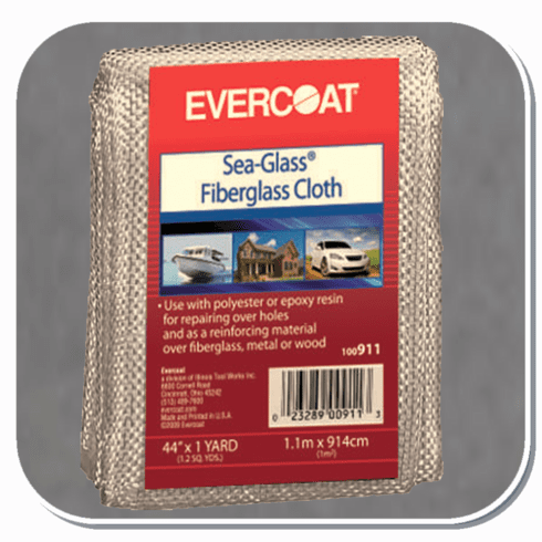 FBE-911 Evercoat Fiberglass Cloth 44" x 1 yd (1.22 sq. yd.)