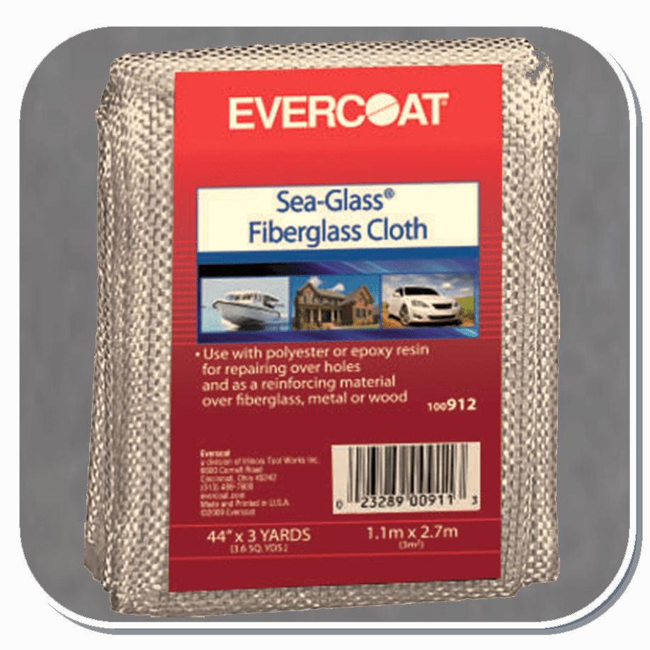 FBE-912 Evercoat Fiberglass Cloth 44" x 3 yd (3.67 sq. yd.)
