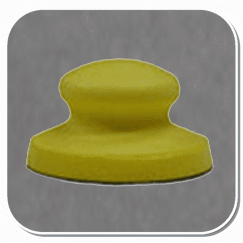 FER-2260 Ferro 6" Palm Sander for Hook & Loop coated abrasive discs.