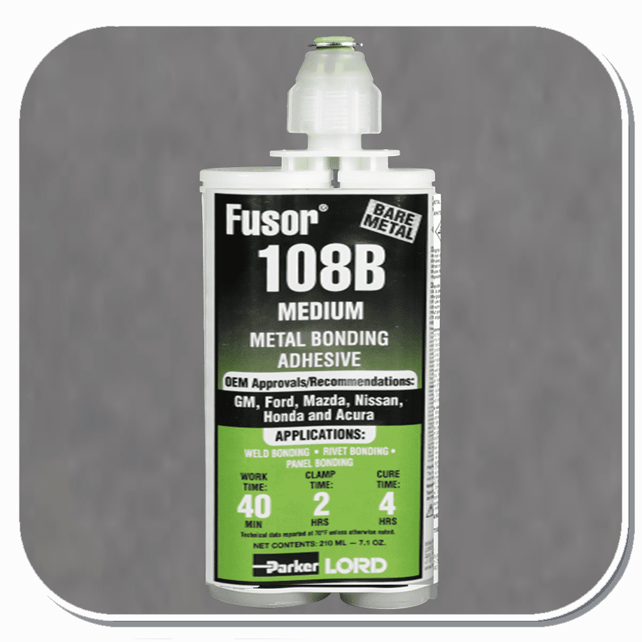 FUS-108B Lord Fusor Metal Bonding Adhesive (Medium) 225ml Cartridge