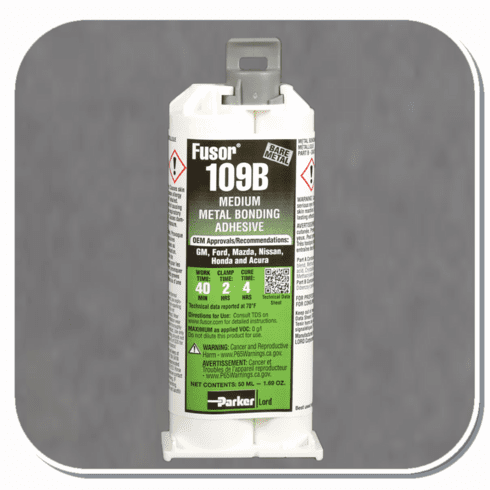 FUS-109B Lord Fusor Metal Bonding Adhesive (Medium) 50ml Cartridge