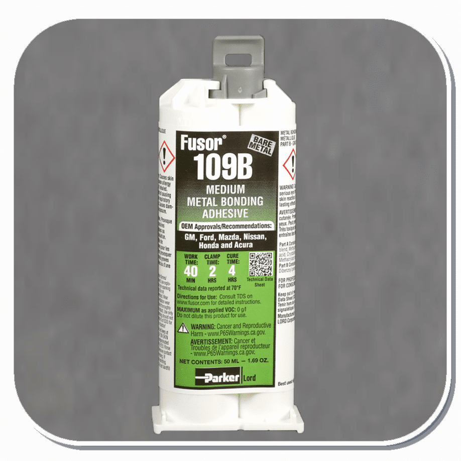 FUS-109B Lord Fusor Metal Bonding Adhesive (Medium) 50ml Cartridge