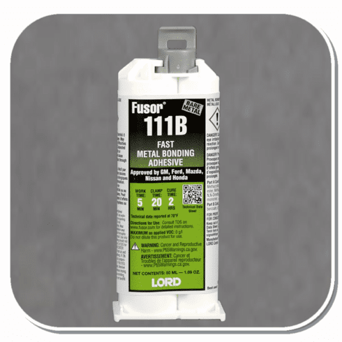 FUS-111B Lord Fusor Metal Bonding Adhesive (Fast) 50ml Cartridge