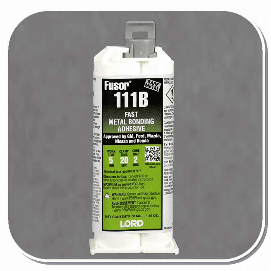 FUS-111B Lord Fusor Metal Bonding Adhesive (Fast) 50ml Cartridge