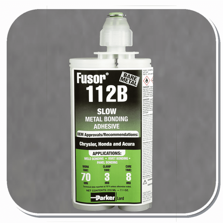 FUS-112B Lord Fusor Metal Bonding Adhesive (Slow) 225ml Cartridge