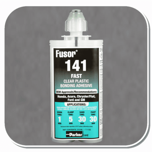 FUS-141 Lord Fusor Plastic Bonding Repair Adhesive (Super Fast) 210ml Cartridge