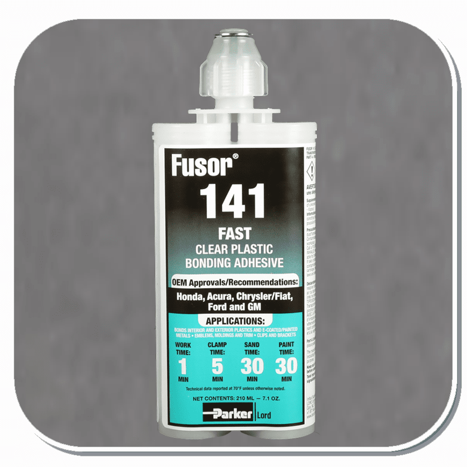 FUS-141 Lord Fusor Plastic Bonding Repair Adhesive (Super Fast) 210ml Cartridge