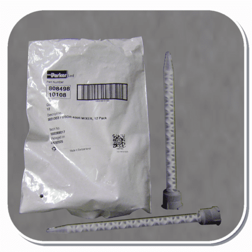 FUS-400R Lord Fusor Red Power Mixing Tips  (Fits All 50ml Tubes) SOLD IN BAG OF 12ea