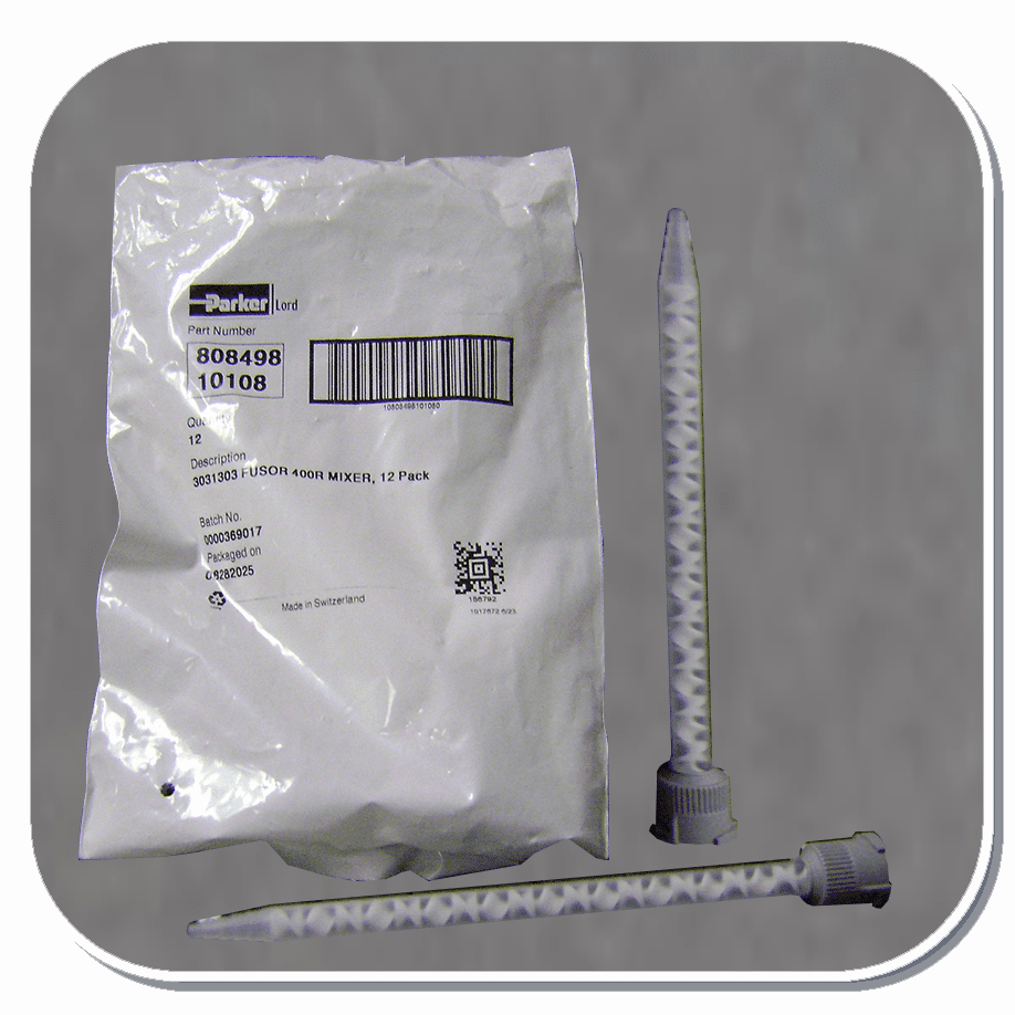 FUS-400R Lord Fusor Red Power Mixing Tips  (Fits All 50ml Tubes) SOLD IN BAG OF 12ea