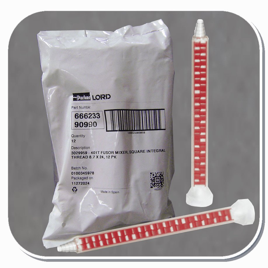 FUS-401T Lord Fusor Red Power Mixing Tips (Fits All 210ml Tubes) SOLD IN BAG OF 12ea